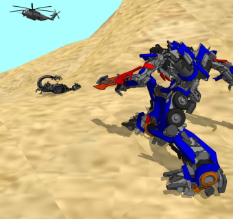 精细机器人模型变形金刚 (9)